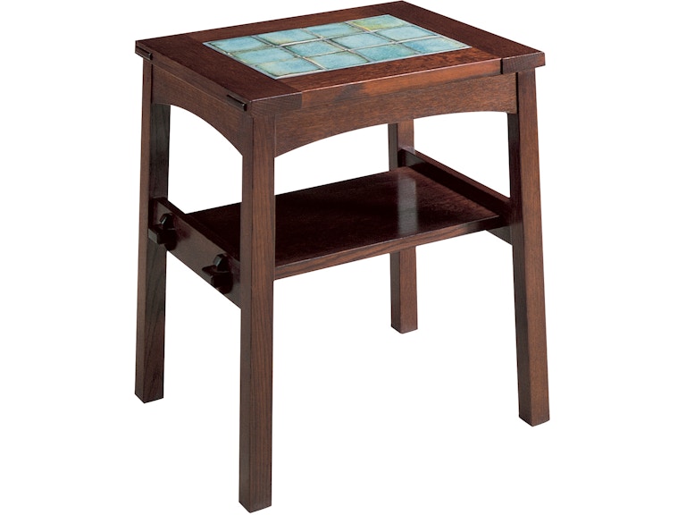 Stickley Living Room Tile Top End Table 89 577 Slone Brothers