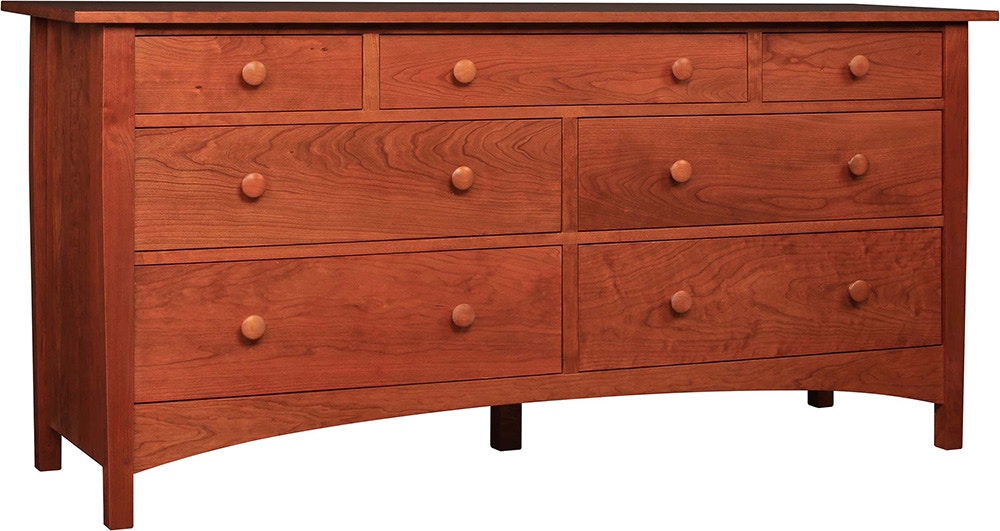Stickley Bedroom Dressers Harvey Ellis Seven-Drawer Dresser 91-907-CH |  Toms Price Home