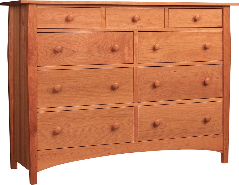 Stickley Bedroom Harvey Ellis High Double Dresser 91926CH Hollberg
