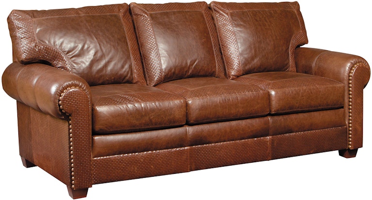 stickley cheyenne leather sofa