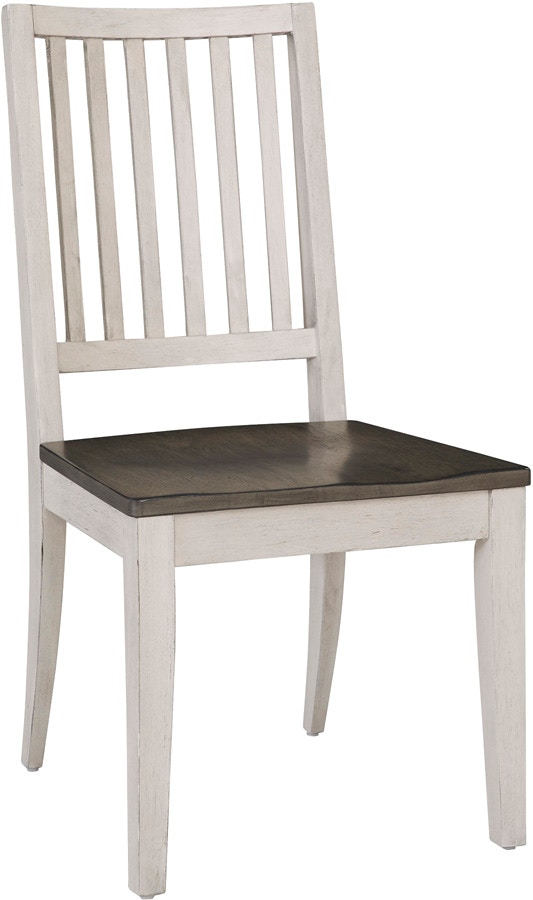 aspenhome Dining Side Chair with Wood Seat (2/Ctn) I248-6640S