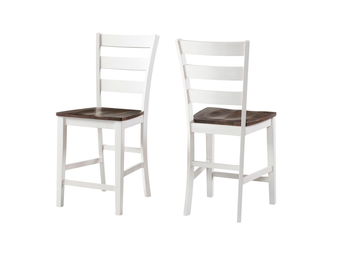Intercon Kona Ladder Stool KA-BS-669W-GWH-K24