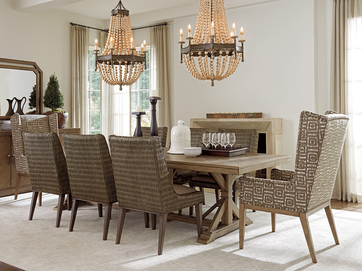 Tommy bahama kitchen table best sale and chairs