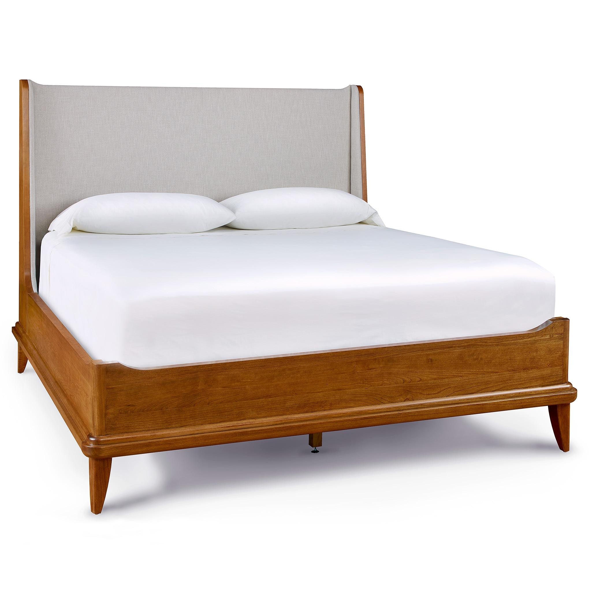 Stickley Martine Bed with Upholstered Headboard 8202-Q