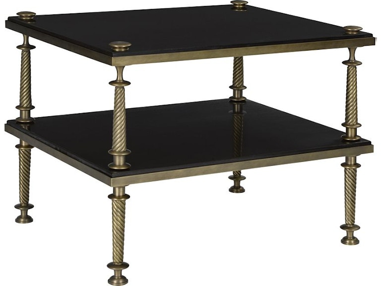 Hickory Chair Furniture 3482 10 Watch Hill Rectangular Side Table 3482 10 Hickory Chair Furniture Watch Hill Rectangular Side Table With Wood Top David Phoenix