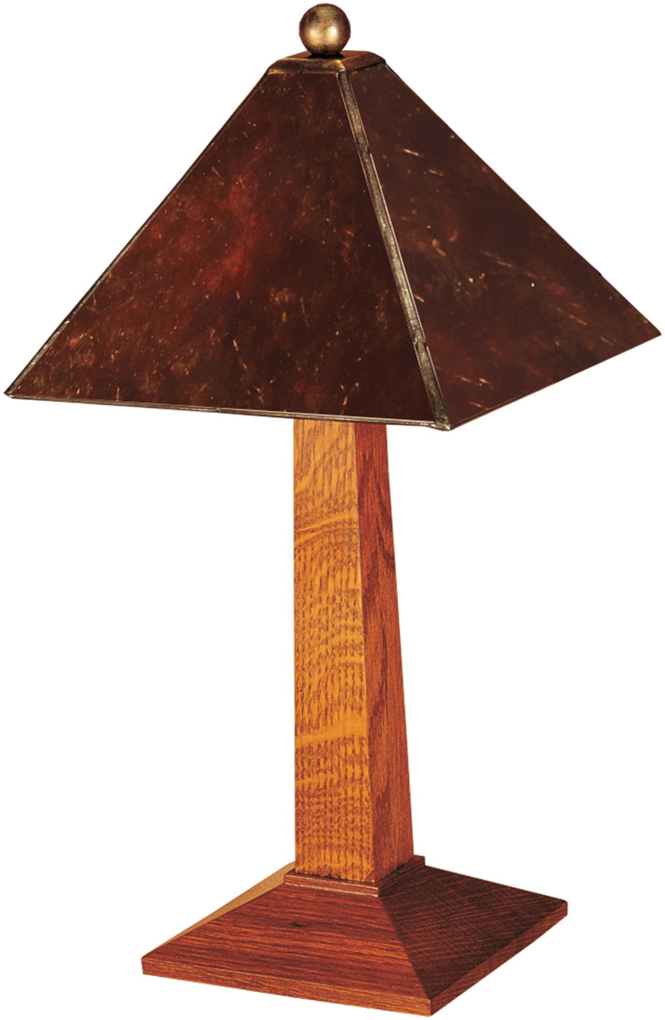 Stickley Small Lamp with Mica Shade 89-030-M1