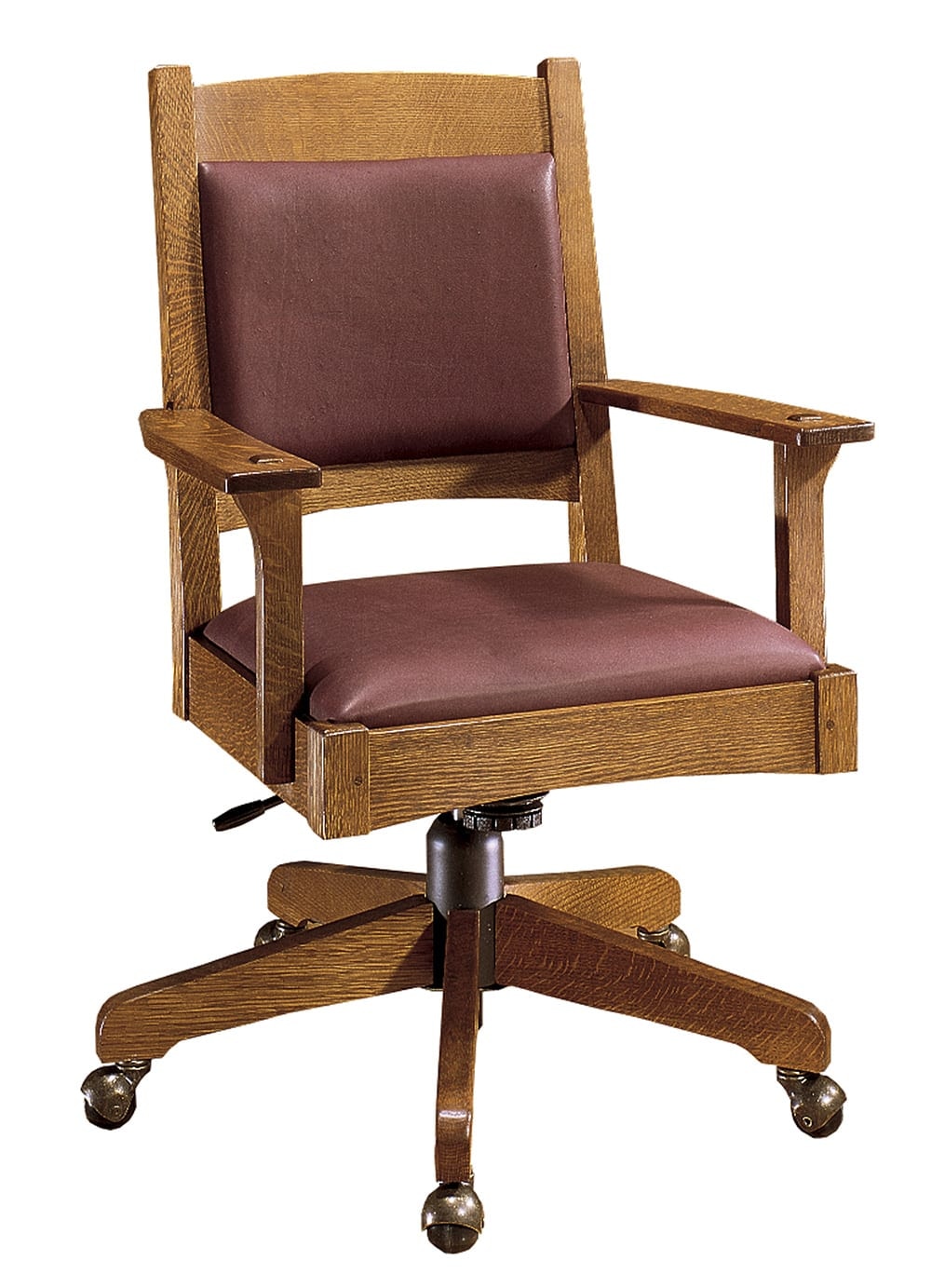 Stickley Swivel Tilt Desk Chair 89-323-A-SW-LB