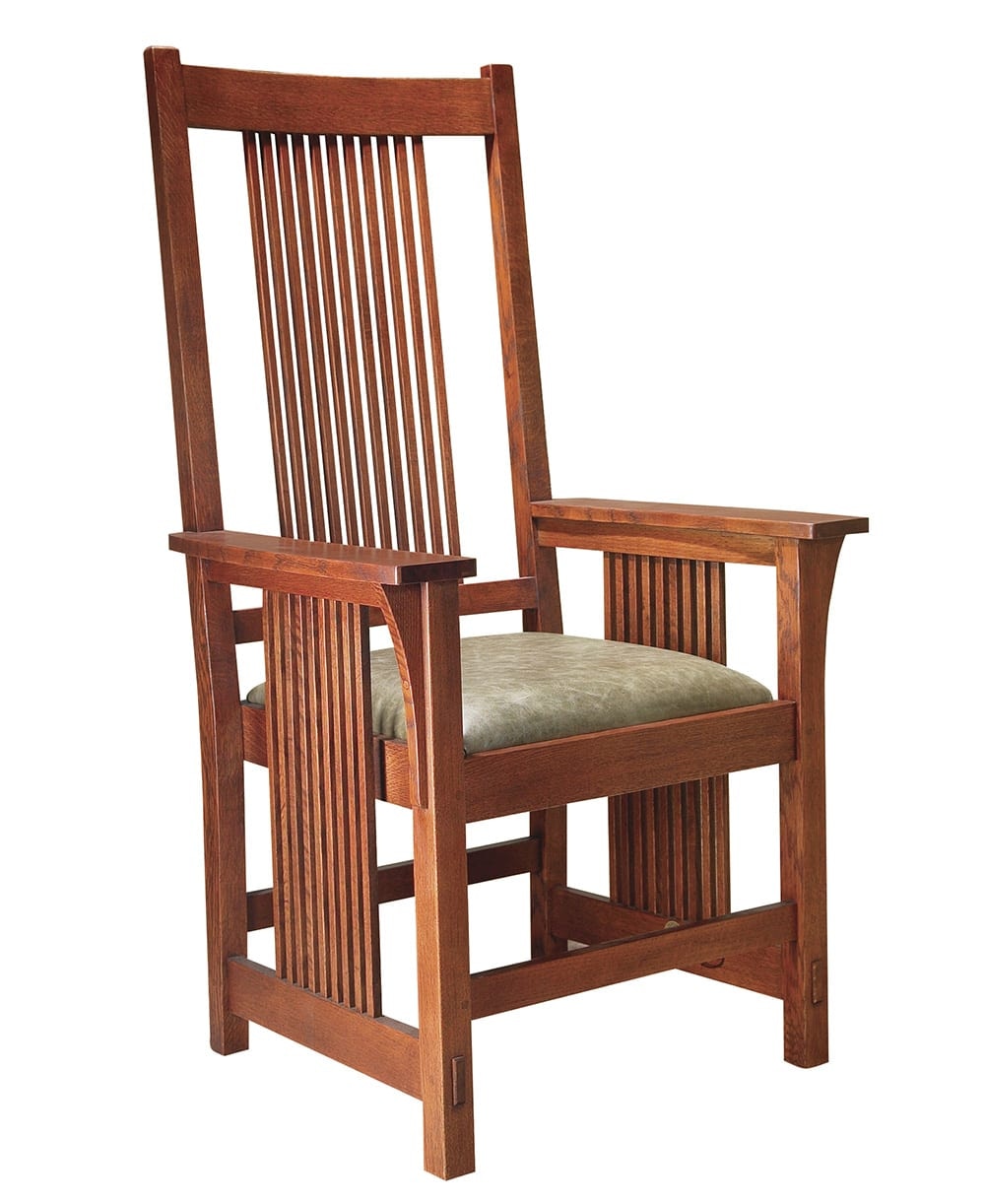 Stickley Spindle Arm Chair 89-386