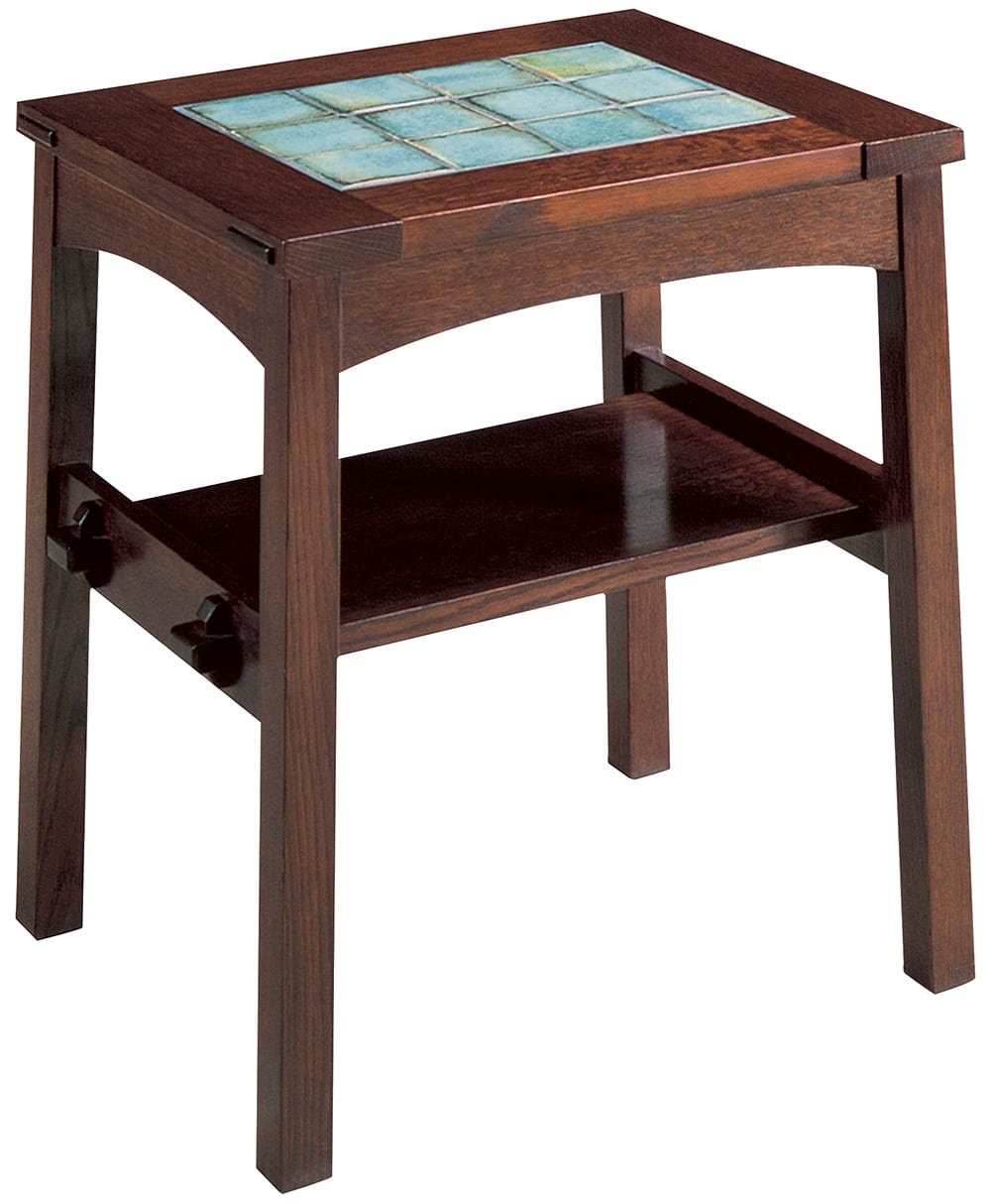 Stickley Tile Top End Table 89-577