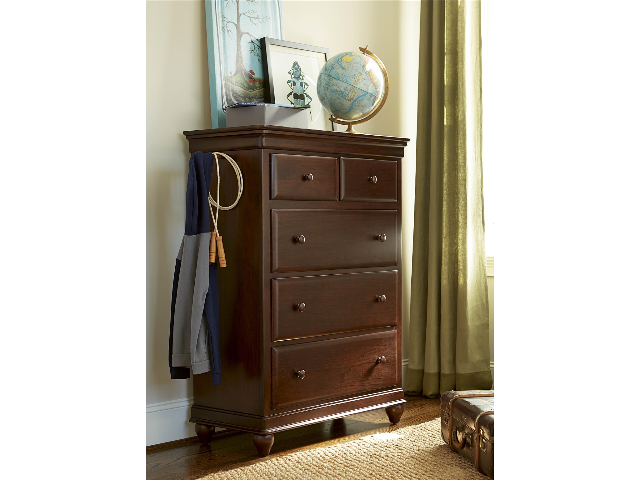 Smartstuff By Universal Youth Classic Cherry Drawer Chest 1312010