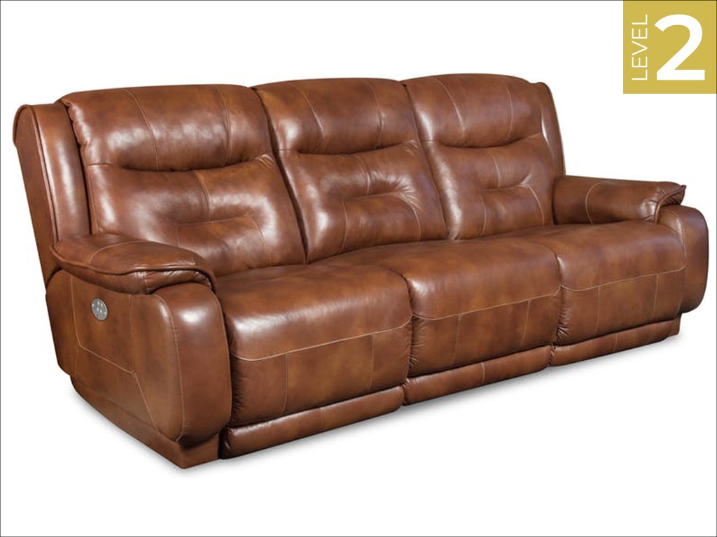Southern Motion Living Room Cresent Double Reclining Sofa