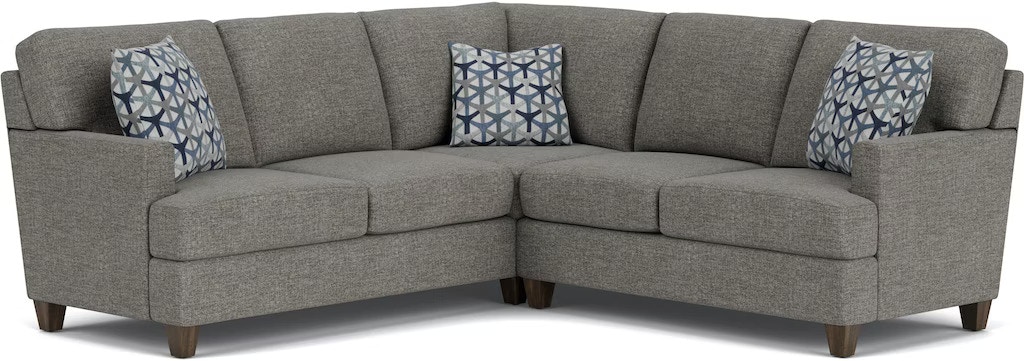  Track Arm/T-Cushion Sectional 