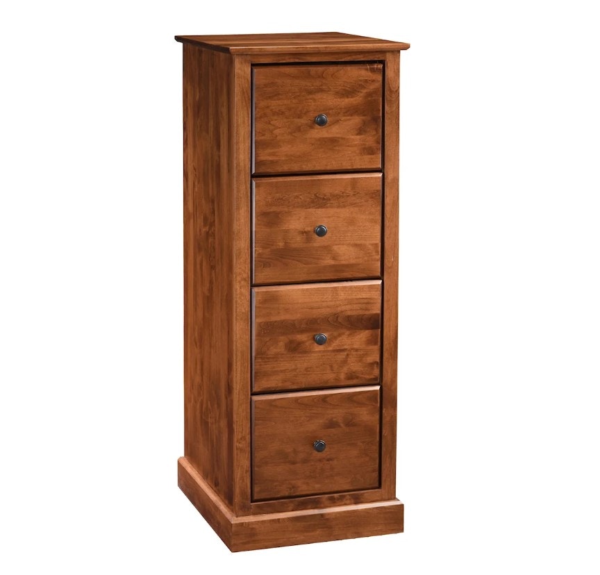 Archbold Furniture Company Alderwood 4 Drawer File 6554X