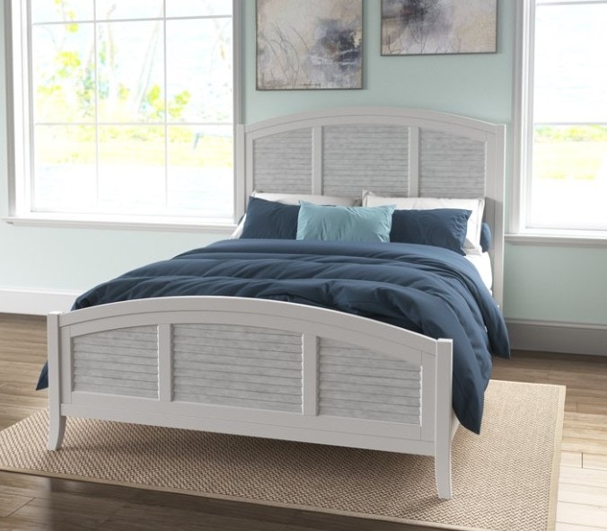 John Thomas King Arch Headboard Bedset BD128-1202KF / BD128-1202KH / BD08-901KR