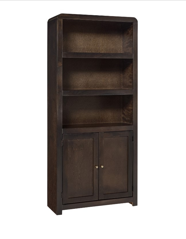 aspenhome 74 Inch Bookcase with 2 Doors MYY3472D/12-ESP