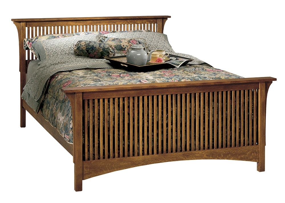 Stickley Bedroom King Spindle Bed/Low Footboard 89912KLFB Toms