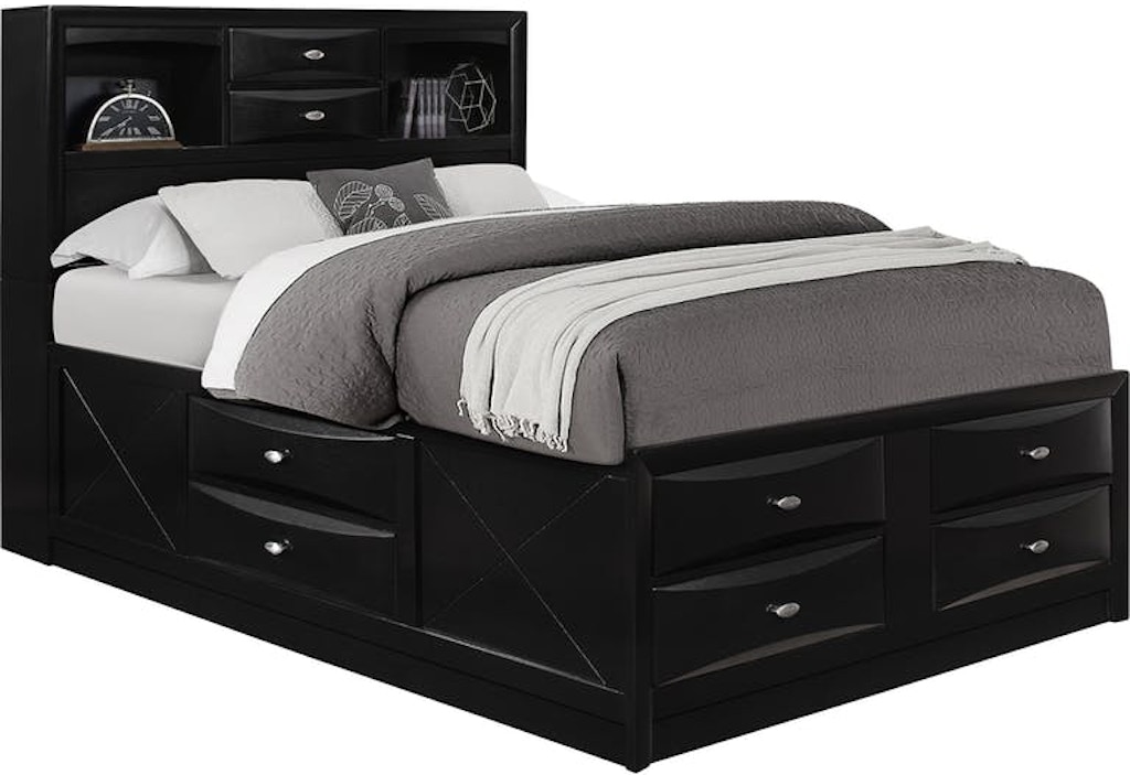 Global Furniture USA Bedroom Queen Bed Headboard/Footboard 