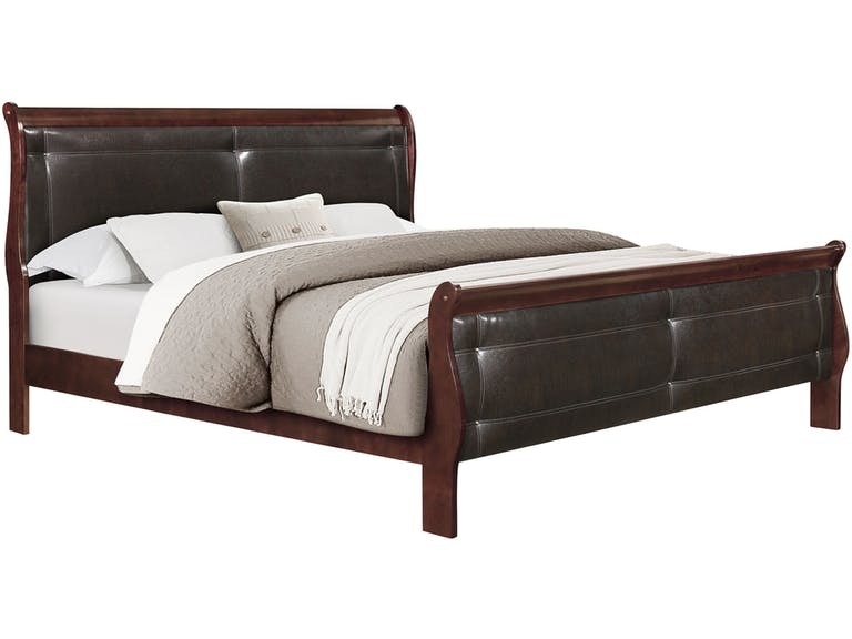 Global Furniture USA Bedroom King Bed Headboard/Footboard Fulton
