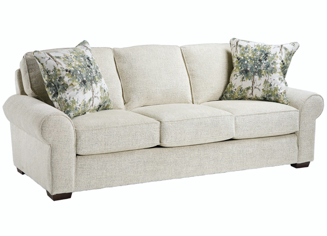 Smith Brothers Three Cushion Sofa customizable 8000-10