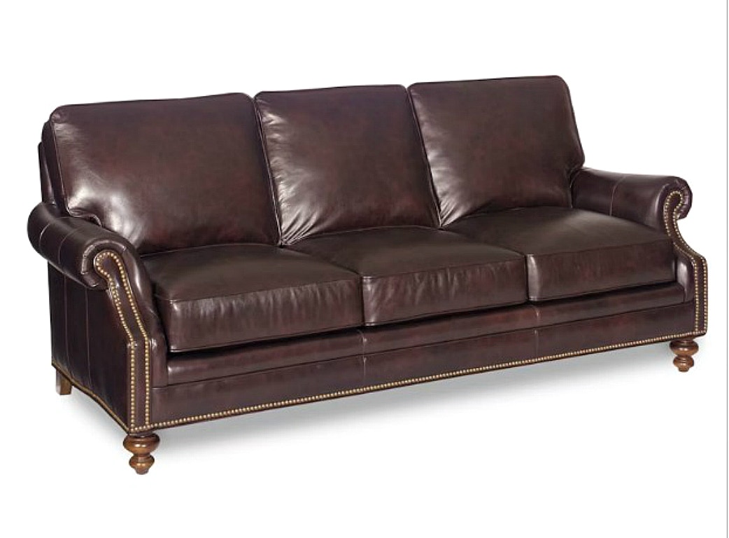 Bradington Young West Haven Stationary Leather or Fabric Sofa 8-Way Tie 759-95
