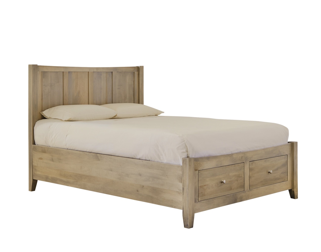 MAVIN Atwood Panel Bed with Drawers on End Atwood Panel Bed with Drawers on End