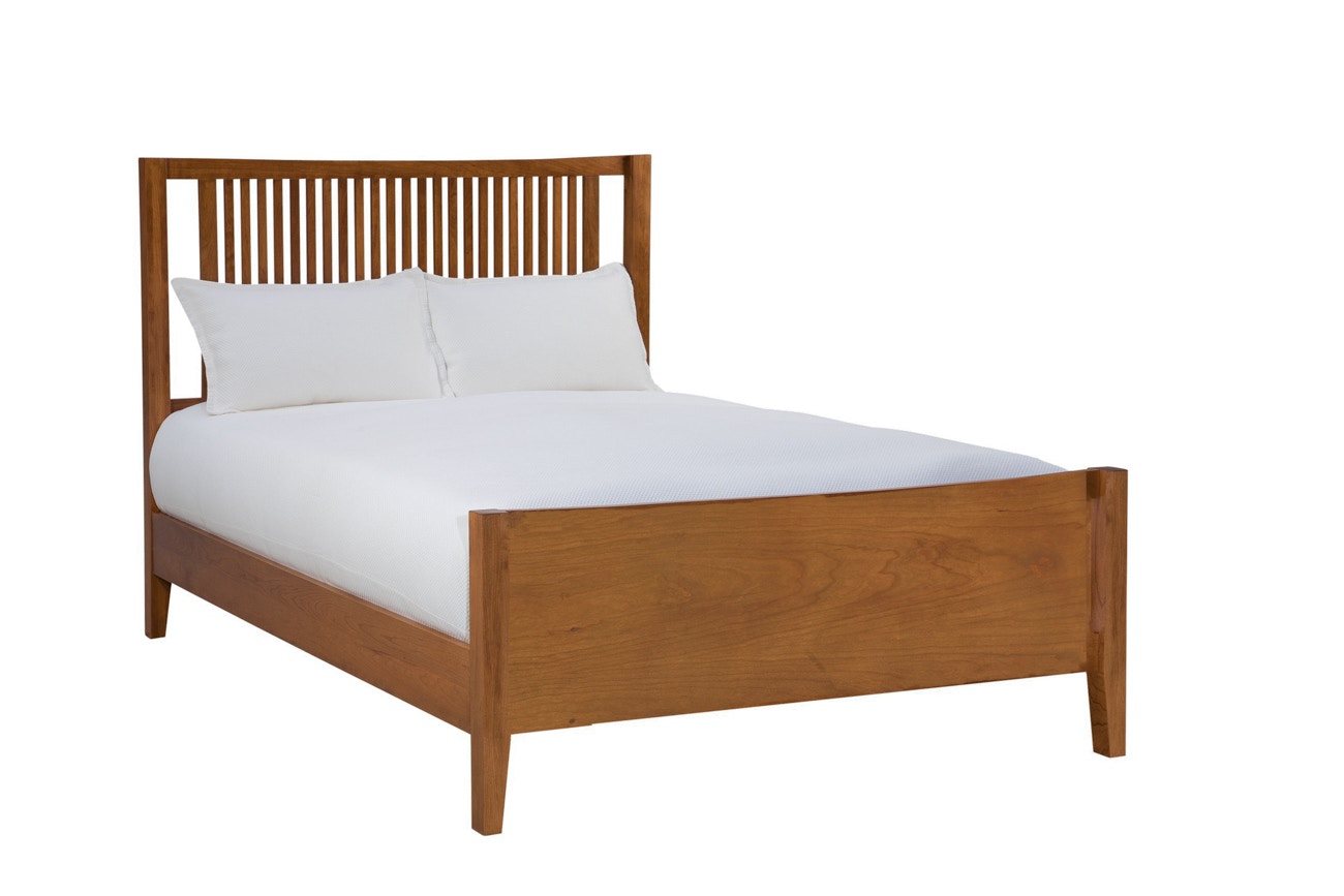 MAVIN Atwood Spindle Bed with High Footboard Atwood Spindle Bed with High Footboard