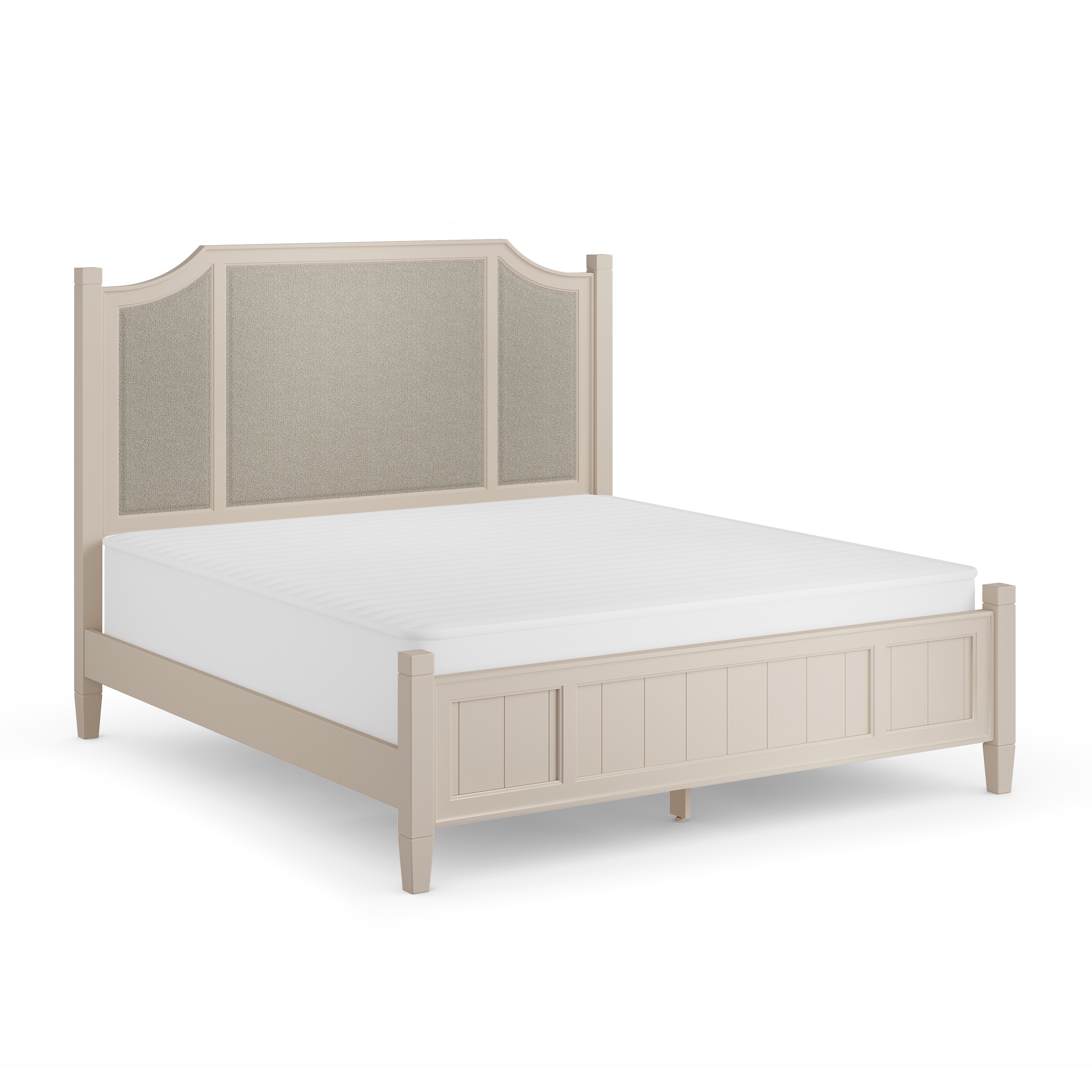MAVIN South Port Upholstered Bed with Low Footboard South Port Upholstered Bed with Low Footboard