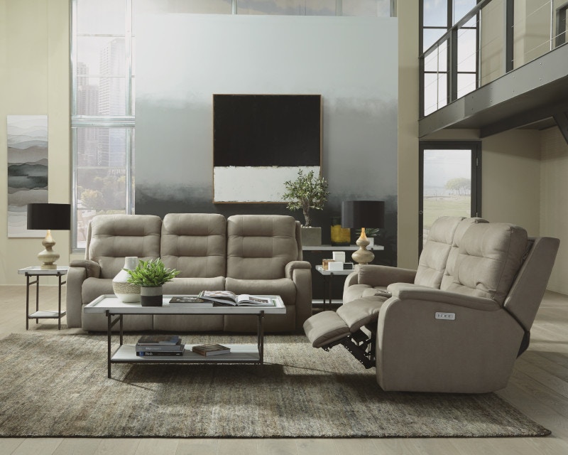 flexsteel reclining sofa and loveseat