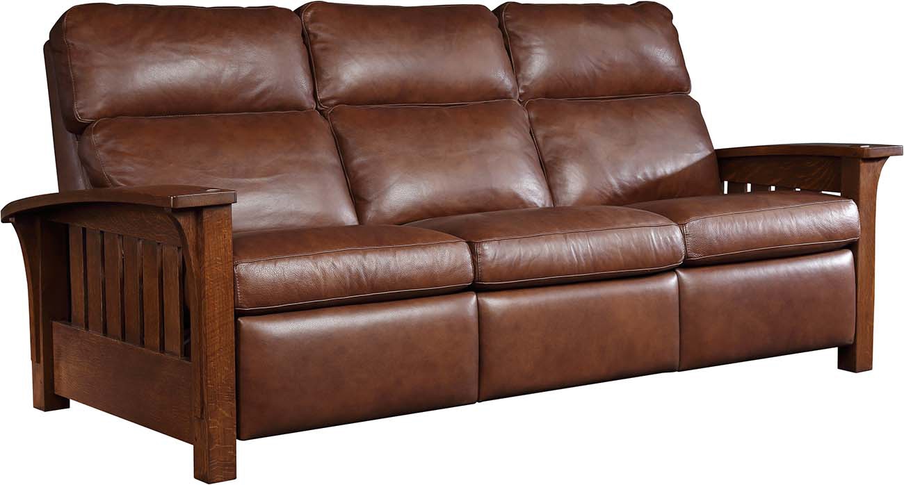 stickley reclining sofa