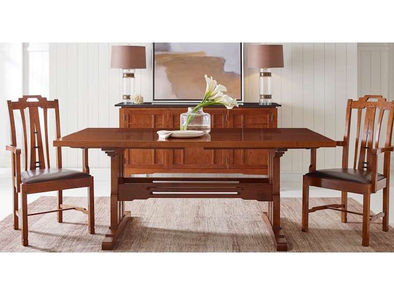 Stickley San Marino Dining Table Is Available In The Sacramento Ca Area From Naturwood Furniture