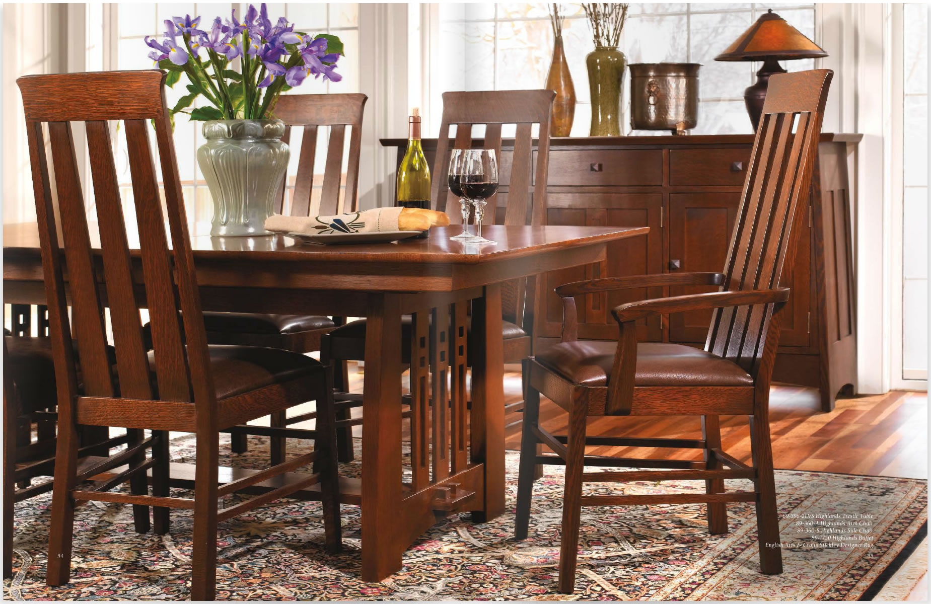 Highlands Dining Table w 2 Leaves