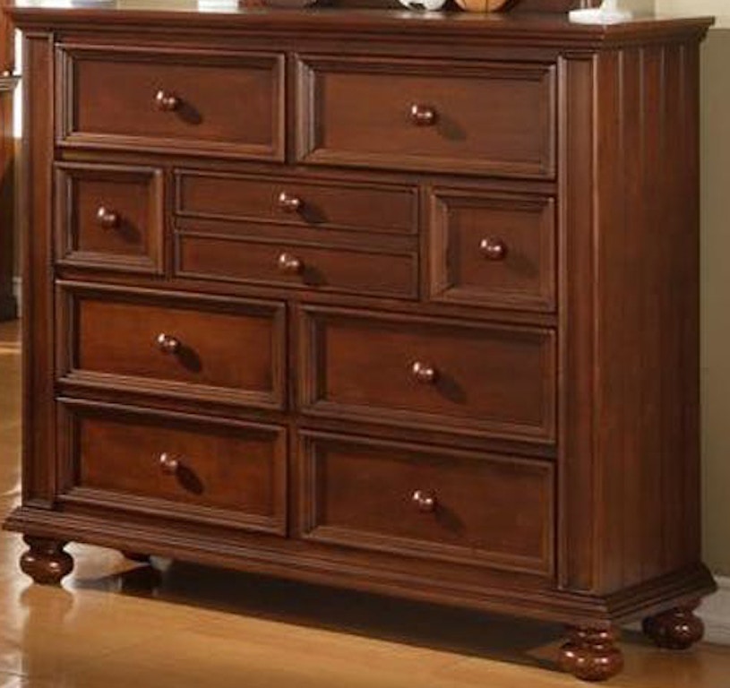 Winners Only Youth Bedroom Dresser 9 Drawer Tall Cape Cod