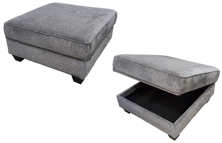 Stanton Furniture Square Storage Ottoman 18435