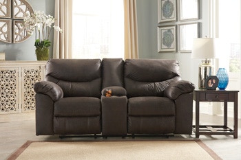 Ashley Boxberg Boxberg Reclining Loveseat with Console 3380394