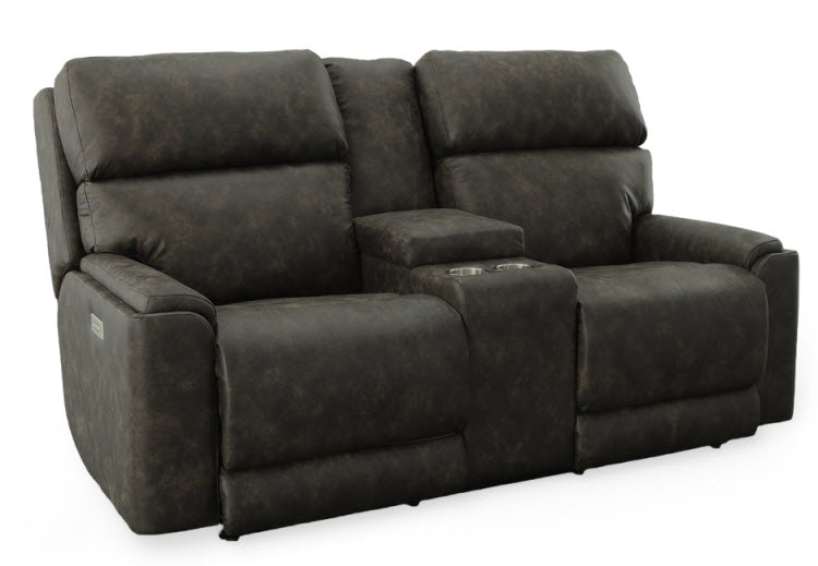 Stanton Furniture Power HR/Lumbar Recl. Cons Love 82385B