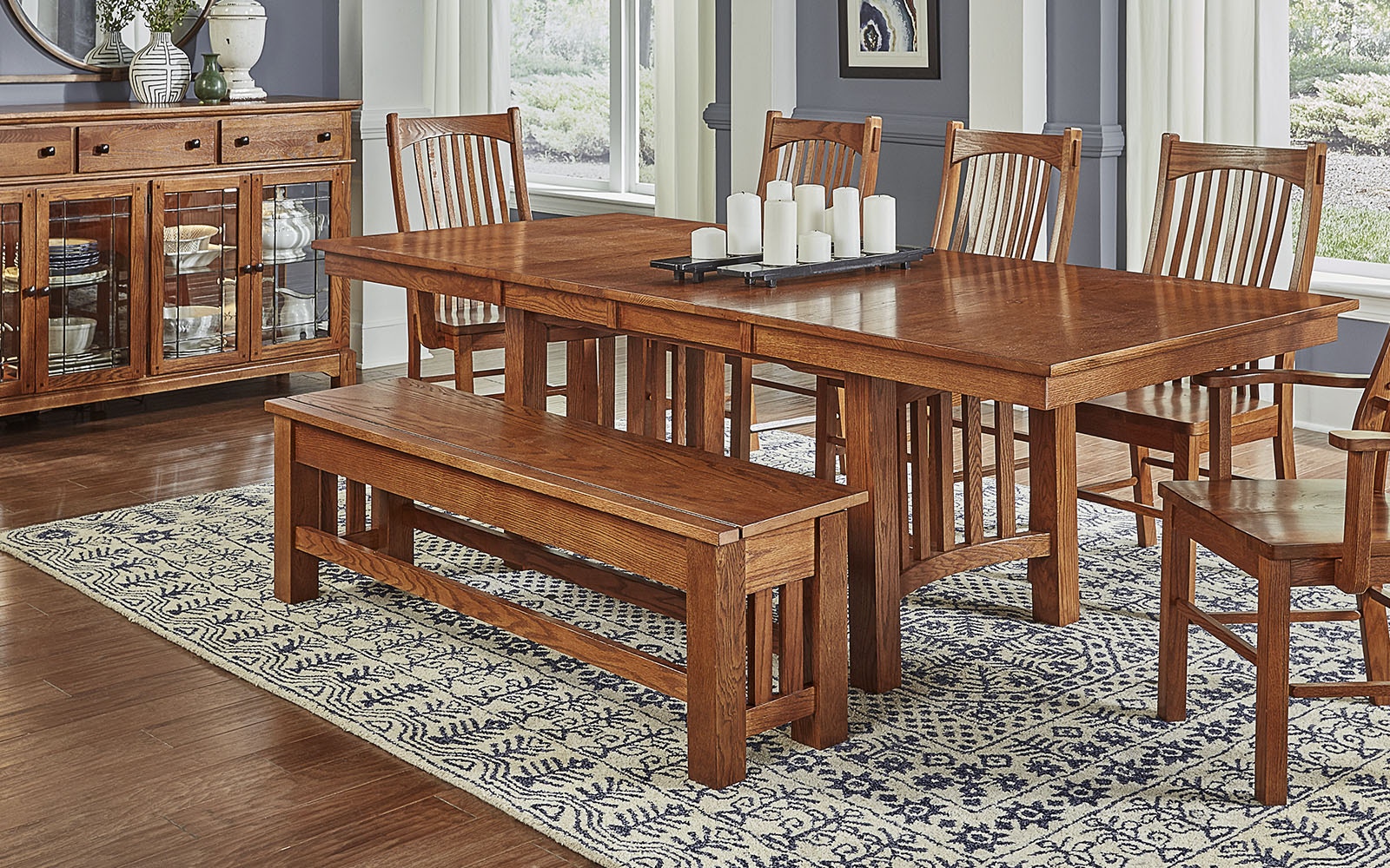 A America Laurelhurst Mission Laurelhurst Storage Bench Mission