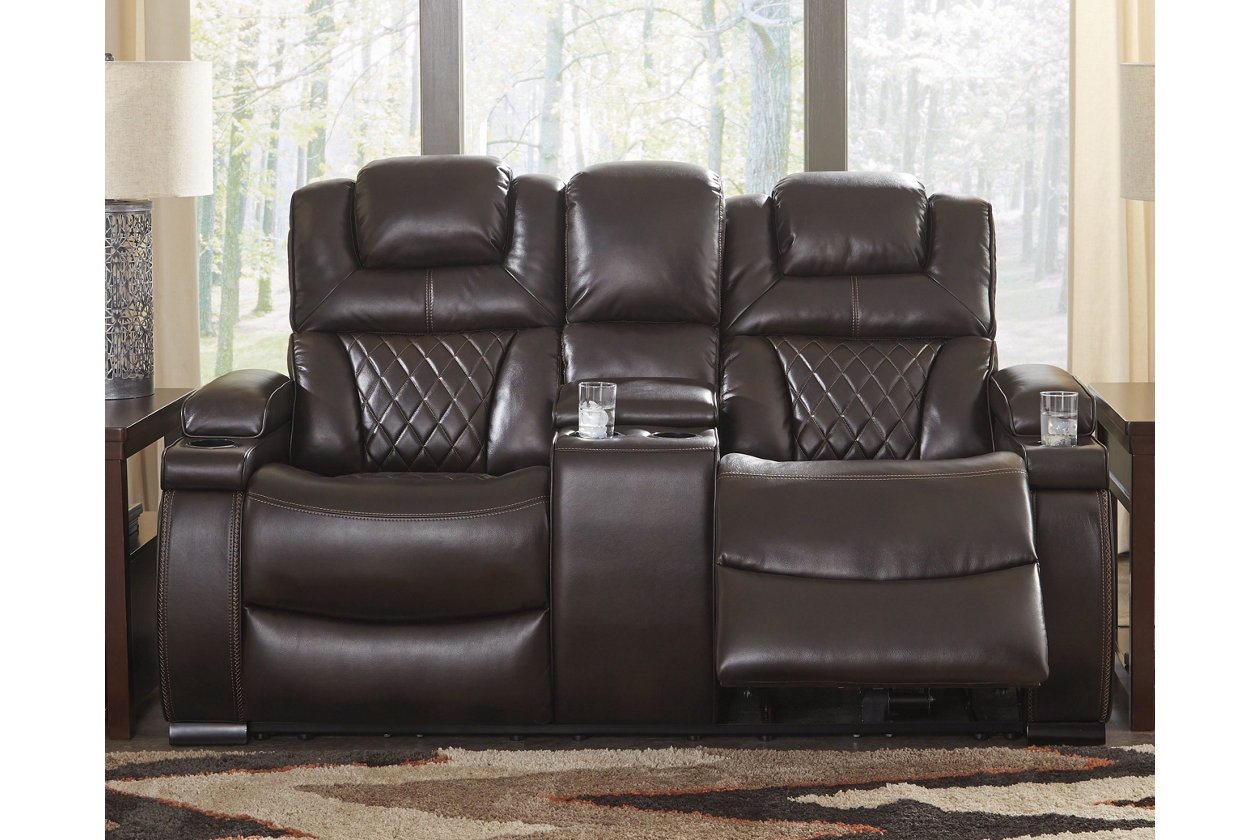 warnerton dual power reclining sofa