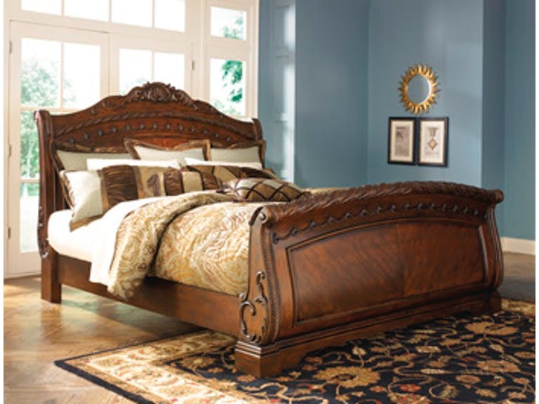 Ashley North Shore California King Sleigh Bed B553787673 Portland