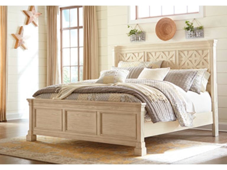 King Louvered Bed