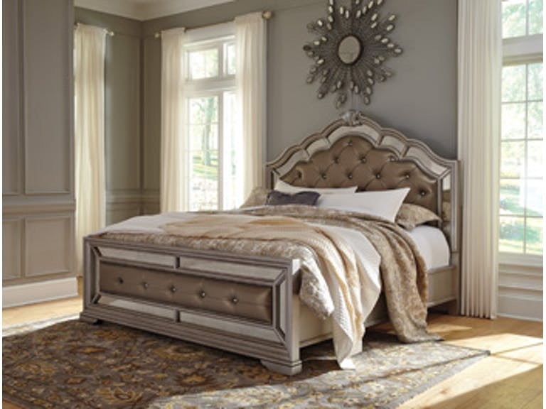 Realyn Queen Upholstered Panel Bed