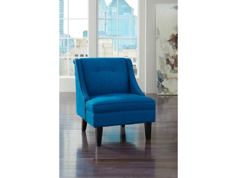 clarinda accent chair blue