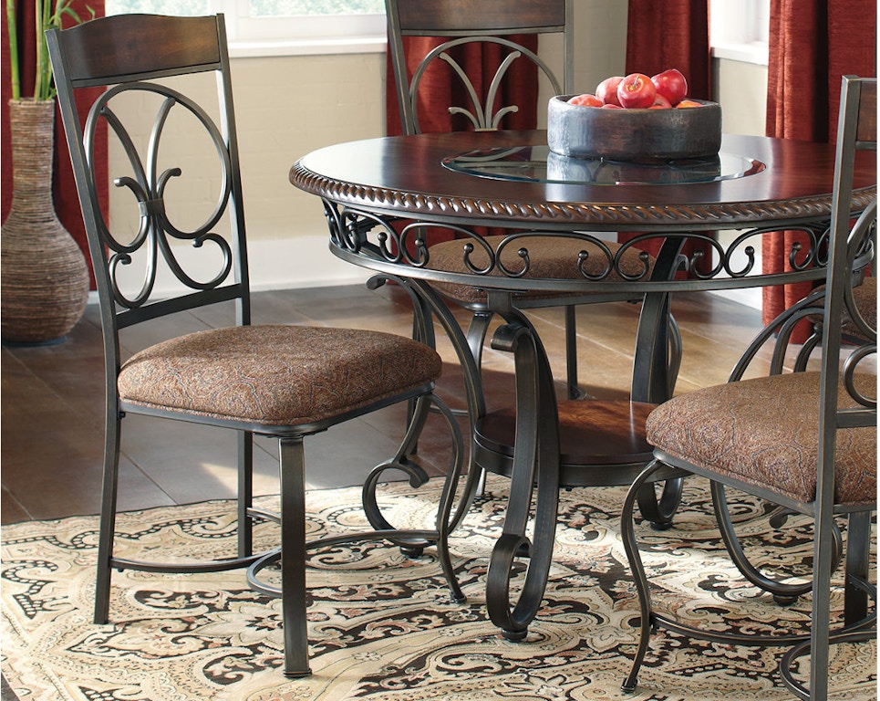 cast iron dining room chairs