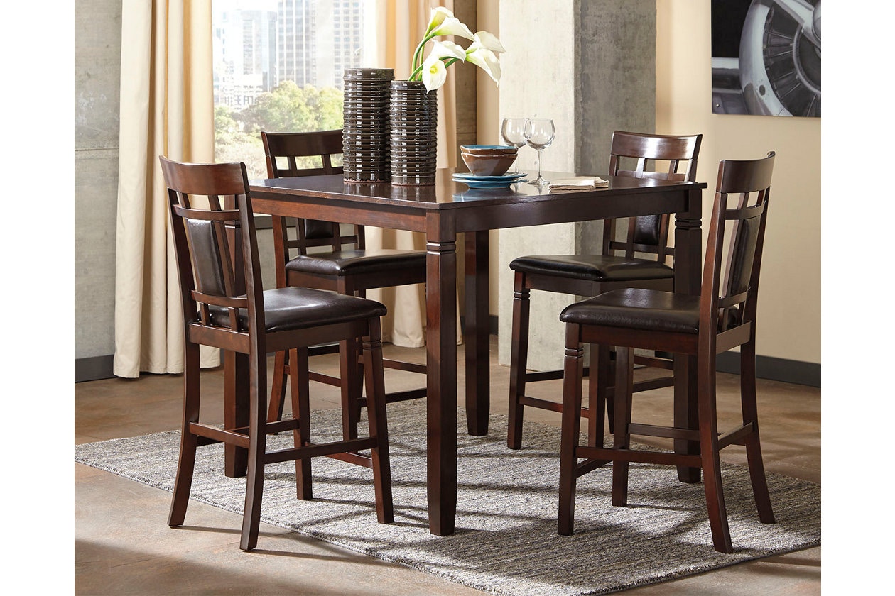 Ashley Bennox Bennox Counter Height Dining Table and Bar Stools