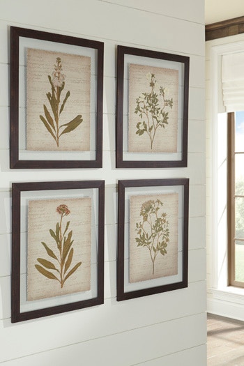 Ashley Dyani Dyani Wall Art (Set of 4) A8000198 - Portland