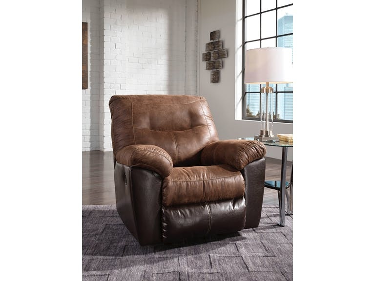 Ashley follett on sale reclining sofa