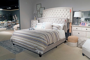 Jerary upholstered shop king bed