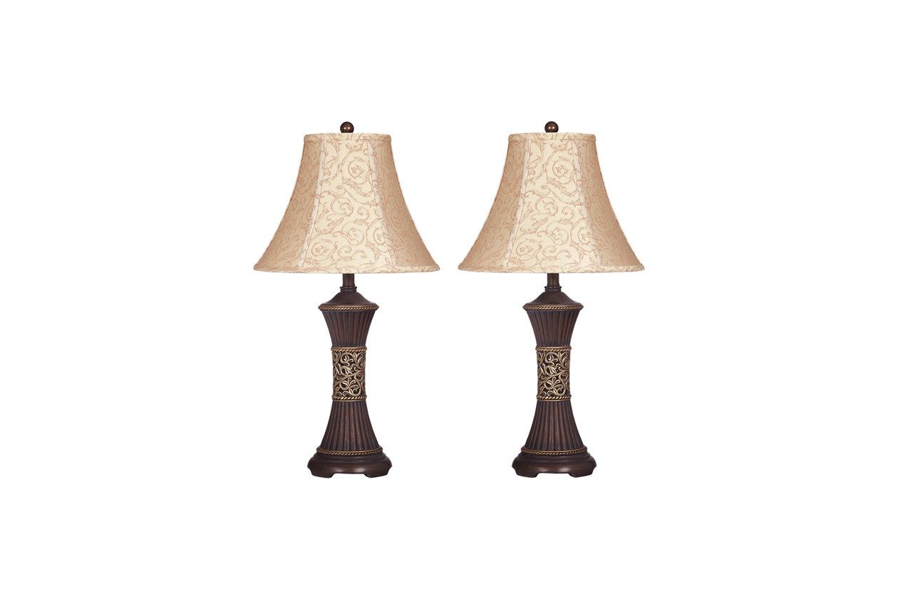 Ashley lamps deals set of 2