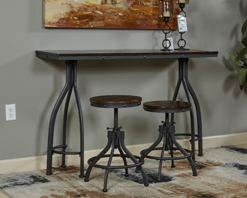 Odium counter height outlet table