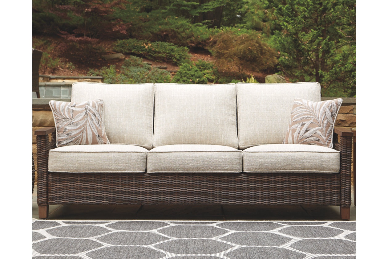 paradise trail outdoor sofa with cushion