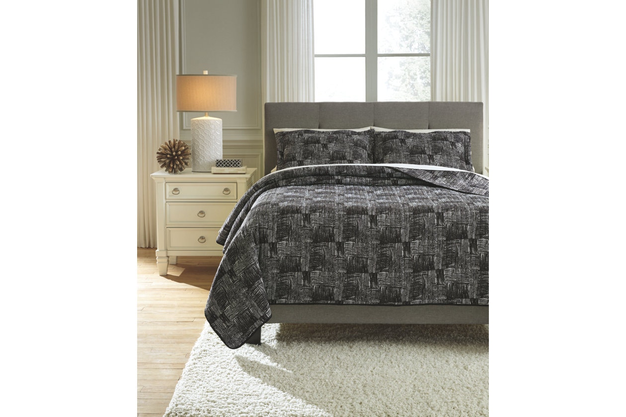 Ashley Jabesh Jabesh 3-Piece Queen Quilt Set Q365033Q - Portland